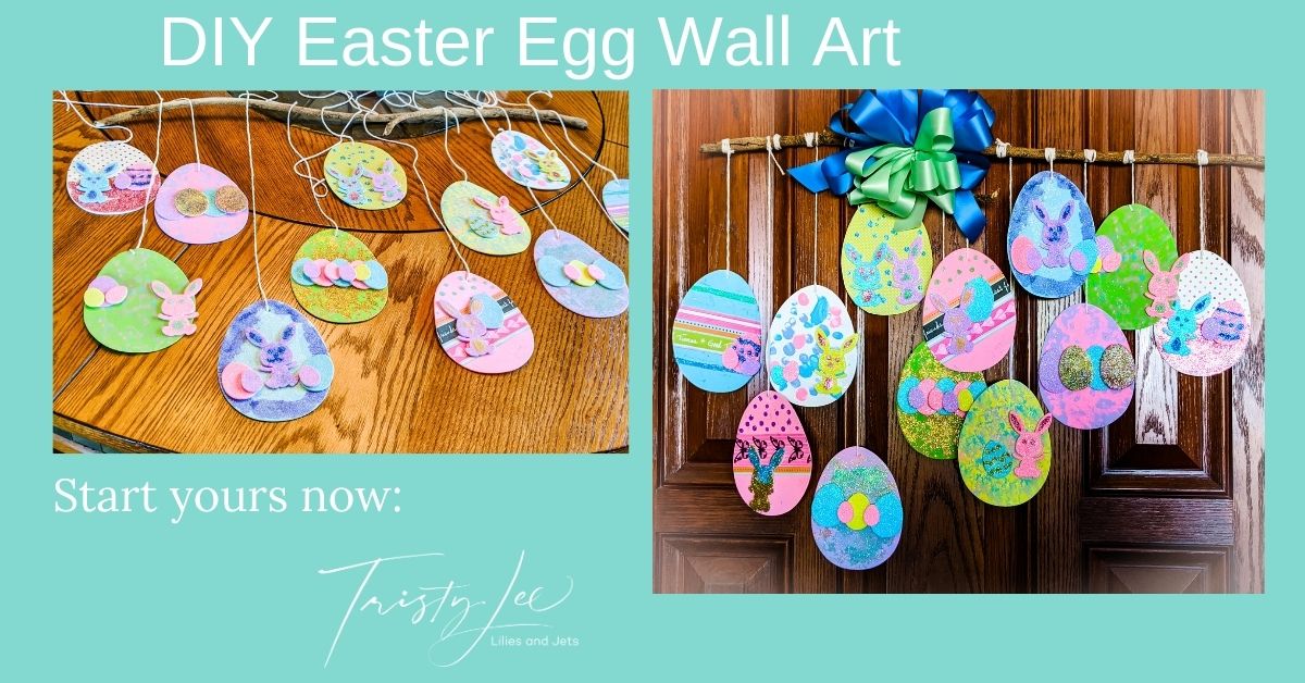 DIY Easter Egg Wall Art