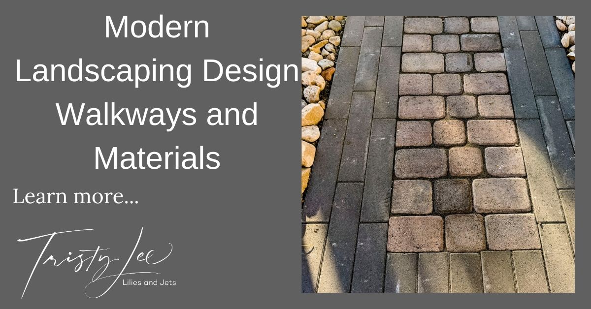 Modern Landscape Design Walkways and Materials