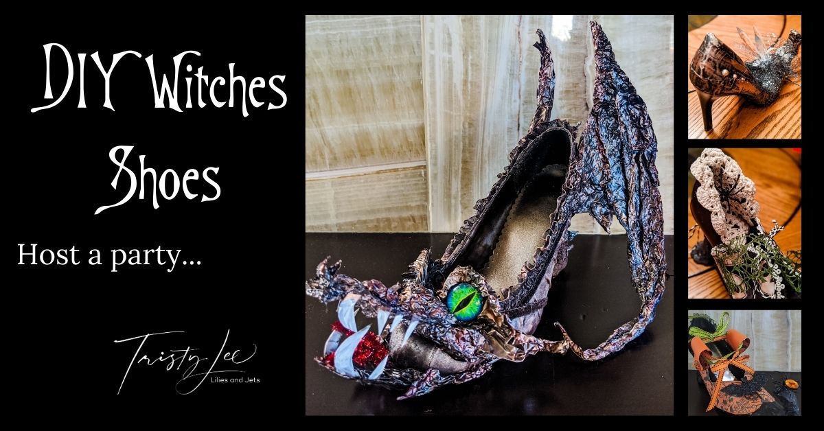 DIY Witches Shoes