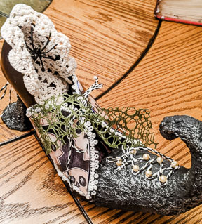 DIY Witch Shoe