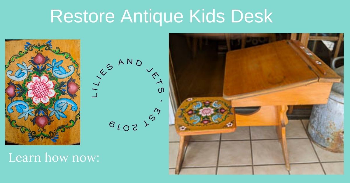 Restore Antique Kids Desk