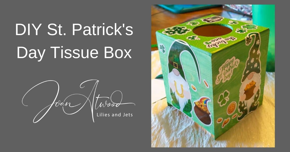 DIY St. Patrick's Day Tissue Box